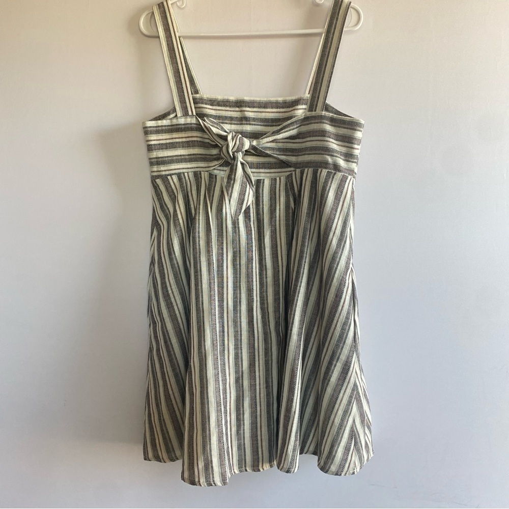BCBGeneration Striped Mini Dress‎ - open back - Picture 7 of 8